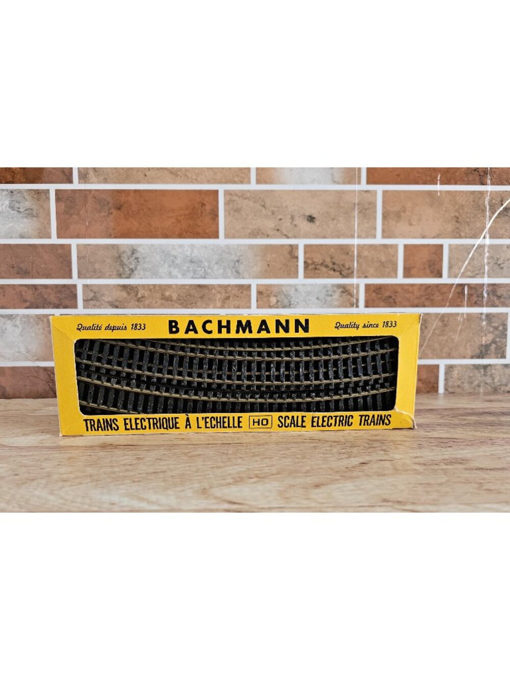 Vintage Bachmann Train Tracks No. 1701 18" R Set Of 16